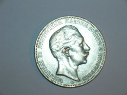 ALEMANIA/PRUSIA 3 MARCOS 1912 (3202) - 2, 3 & 5 Mark Silber