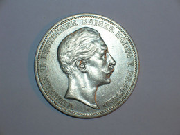 ALEMANIA/PRUSIA 3 MARCOS 1908 (3204) - 2, 3 & 5 Mark Silver