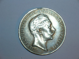 ALEMANIA/PRUSIA 3 MARCOS 1912 (3208) - 2, 3 & 5 Mark Zilver