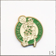 Pin's Sport - BasketBall / Club “Boston Celtics“ (Massachusetts - USA). Non Estampillé. Métal Peint. T782-15 - Basketball