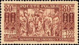 POLOGNE / POLAND 1933 - Mi.282 80gr Wit Stwosz 400th. Death Anniversary - Mint - Neufs