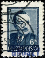 POLOGNE / POLAND 1950 GROSZY O/P T.3 (Katowice Kt.1c Blue) Mi.624 Used LUBLINIEC (a) - Usati