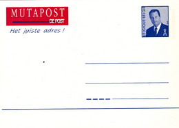B01-361 42000 CA BK - Carte Postale - Entiers Postaux - Mutapost - Flamand - Changement D'adresse De 1996 - Adreswijziging