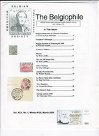 THE BELGIOPHILE Official Journal Of The American Belgian Philatelic Society  8 Brochures Avec Pages En Couleur Anglais - Guides & Manuels