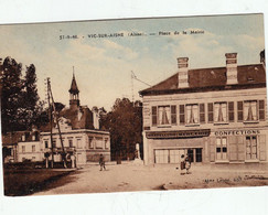 02-vic Sur Aisne Place De La Mairie - Vic Sur Aisne