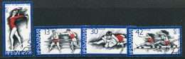 BULGARIA 1983 Olympic Games, Los Angeles Used .  Michel 3183-86 - Oblitérés