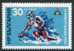 BULGARIA 1983 Winter Universiade Games  MNH / **.  Michel 3157 - Nuovi