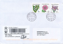 Czech Rep. / Comm. R-label (2020/56) Praha 1: 24.10. Reptile Awareness Day; Common European Adder (Vipera Berus) (X0298) - Covers & Documents