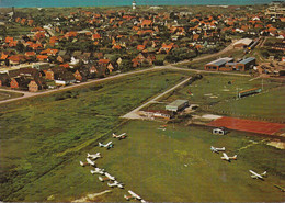 D-26465 Langeoog - Flugplatz - Airplane - Luftbild - Flugzeuge - Langeoog