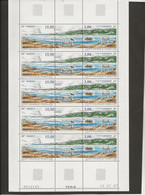 ST PIERRE ET MIQUELON -  N° 654 A -TRIPTYQUE  FEUILLE DE 5 - ANNEE 1997 - COTE : 38,50 € - Ungebraucht