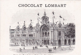 Delcampe - Chromo : Chocolat - LOMBART : Paris - Palais Des Manufactures Nationales ( Invalides ) - Lombart