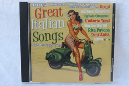 CD "Great Italian Songs" - Compilaciones