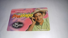 Colombia-(celumovil)-(28)-celular Prepago-($15.000)-(8706-2129-8575)-used Card+1card Prepiad Free - Colombia