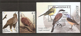 KOSOVO 2019,EUROPA CEPT,NATIONAL BIRDS,BLOCK,MNH - Kosovo