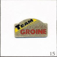 Pin's Course / “Team Georges Groine“ Préparateur De Voiture Pour Rallyes (Principalement Mercedes) Aubière (63). T791-15 - Mercedes