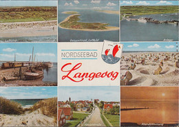 D-26465 Langeoog - Nordseeinsel  - Hauptstraße - Inselbahn - Anleger - Eisenbahn - Langeoog