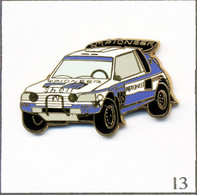 Pin's Sport Auto / Rallye Paris-Dakar 1989 Avec Peugeot 205 Turbo. Estampillé J.Y. Segalen Collection. EGF. T791-13 - Peugeot