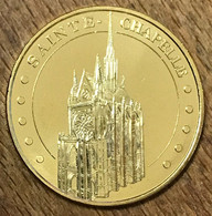 75001 PARIS SAINTE CHAPELLE MDP 2017 MÉDAILLE SOUVENIR MONNAIE DE PARIS JETON TOURISTIQUE MEDALS COINS TOKENS - 2017