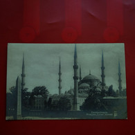 CONSTANTINOPLE MOSQUEE SULTAN AHMED DEDICACE DE H.BARTH - Turchia
