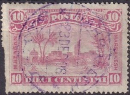 MAROC -Mazagan à Marrakech - 10 C. De 1897 Oblitéré - Poste Locali