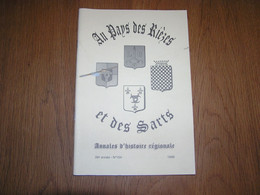 AU PAYS DES RIEZES & DES SARTS N° 154 Régionalisme Vicinal Cul Des Sarts Usine Tabac Thomas Guerre Cochon Alle Bohan - Belgique