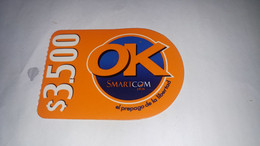 Chile-smartcom-(163)-($3.500)-(464849336918)-(055180)-(look Out Side)-used Card+1card Prepiad Free - Chili