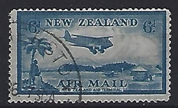 New Zealand 1935  Airmail  6d  (o) SG.572, Mi.205 - Luftpost