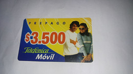 Chile-telefonica Movil-(171)-($3.500)-(101090005746)-(24/12/2004)-(look Outside)-used Card+1card Prepiad Free - Cile