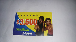 Chile-telefonica Movil-(172)-($3.500)-(2638-9170-0002-7)-(4/10/2005)-(look Outside)-used Card+1card Prepiad Free - Cile