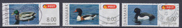 Denmark 2011 Mi. 58-60 Automatmarken ATM Frama Labels Bird Vogel Oiseau Ducks Gravand Gråand Troldand Complete Set - Viñetas De Franqueo [ATM]