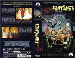 "LE BAL DES FANTOMES" -jaquette SPECIMEN Originale PARAMOUNT VIDEO -ghost Fever - Comédie