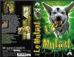 "LE MUTANT" -jaquette SPECIMEN Originale CIC VIDEO -atomic Dog - Horror