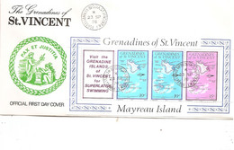 Iles - Mayreau ( FDC Des Grenadines De Saint-Vincent De 1976 à Voir) - Isole