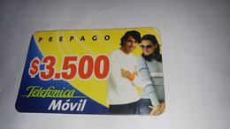 Chile-telefonica Movil-(173)-($3.500)-(2278-1793-2078-4)-(16/4/2004)-(look Outside)-used Card+1card Prepiad Free - Chili