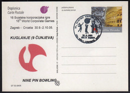 Croatia Zagreb 2005 / 16th World Corporate Games / Tennis, Golf, Basketball / Nine Pin Bowling, Bowls - Boule/Pétanque