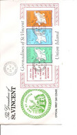 Iles - Ile Union ( FDC Des Grenadines De Saint-Vincent De 1976 à Voir) - Islas
