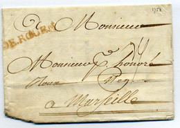 DE ROUEN / Lenain N°5A Rouge / Dept 74 Seine Inférieure / 1751 - 1701-1800: Vorläufer XVIII