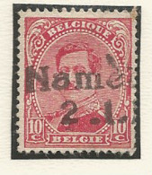 N° 138 (Albert Ier Londres 10c Carmin )  O  Namèche  2.1. - Fortune Cancels (1919)