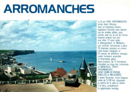 Delcampe - 6699 ARROMANCHES Le Bourg, La Plage, Les Pontons, Le Musée Du Débarquement      (scan Recto-verso) 14 Calvados - Arromanches