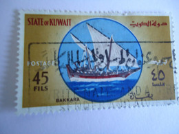 Delcampe - KUWAIT    USED   STAMPS  SHIPS - Kuwait