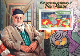 Maldives  2014 Paintings Of Henri Matisse - Maldives (1965-...)