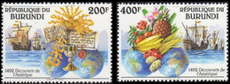 1010/1011** - Christophe Colomb / Christoffel Columbus / Christopher Colombus (1451-1506) - BURUNDI - Unused Stamps