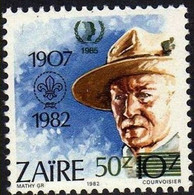 1300** (BL62) - Scoutisme / Scouting / Pfadfindertum - Baden Powell - ZAÏRE - Ongebruikt