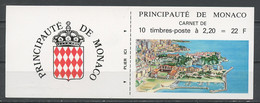 Monaco Carnet 1987 Y&T N°C1 - Michel N°MH1832 *** - 2,20f Armoiries - Carnets