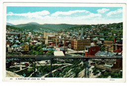 Ref 1475 - Early USA Postcard - A Portion Of The Town Of Lead - South Dakota - Altri & Non Classificati