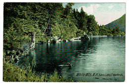 Ref 1475 - Early USA Postcard - Saco Lake Crawfords White Mountains - New Hampshire - White Mountains