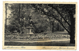 5500  NORDHAUSEN, PROMENADE MIT NEPTUNSBRUNNEN     ~ 1930 - Nordhausen