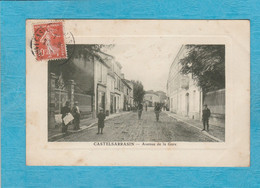 Castelsarrasin ( Tarn-et-Garonne ). - Avenue De La Gare. - Castelsarrasin