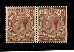 Ref 1476 - GB KGV 1924 - Block Cypher 1 1/2d 2 X MNH Stamps - SG 420 - Neufs