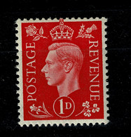 Ref 1476 - GB KGVI 1941-1942 - Light Colours 1d & 2 1/2d MNH Stamps - Unused Stamps